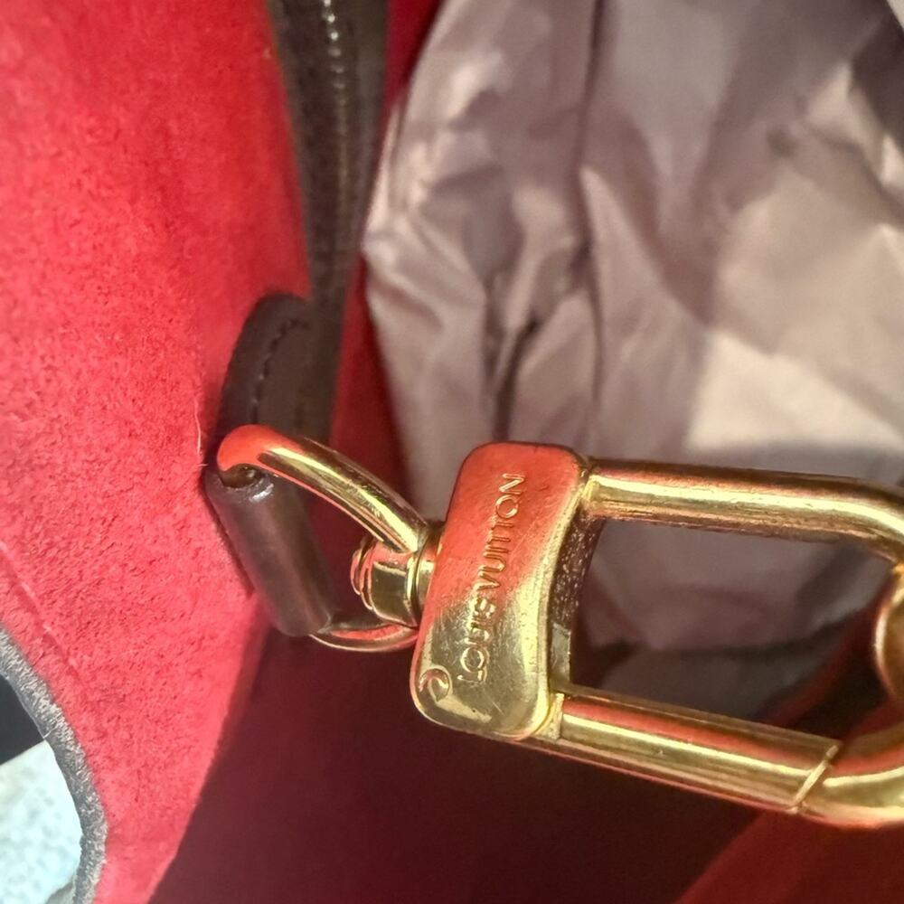 Louis Vuitton Damier Ebene Hampstead w/COA - Picture 9 of 16